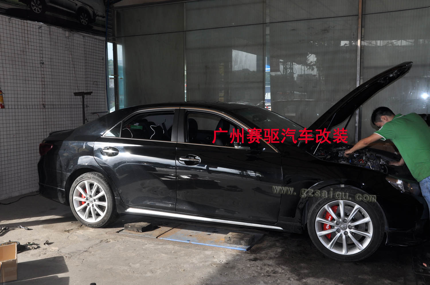 銳志改裝原裝正品BREMBO剎車(chē)