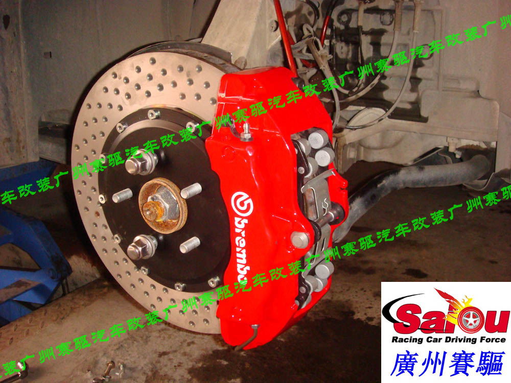 雷克薩斯IS250/IS300升級(jí)專用BREMBO前6后4剎車套裝  有效解決原車剎車扁軟