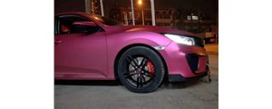 案例|十代思域改裝DICASE A61六活塞剎車(chē)套裝