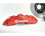 本田雅閣改裝BREMBO卡宴版6活塞剎車卡鉗意大利原裝進(jìn)口