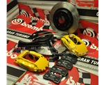本田奧德賽歌詩(shī)圖改裝BREMBO F50大四活塞剎車卡鉗大大提高剎車制動(dòng)力