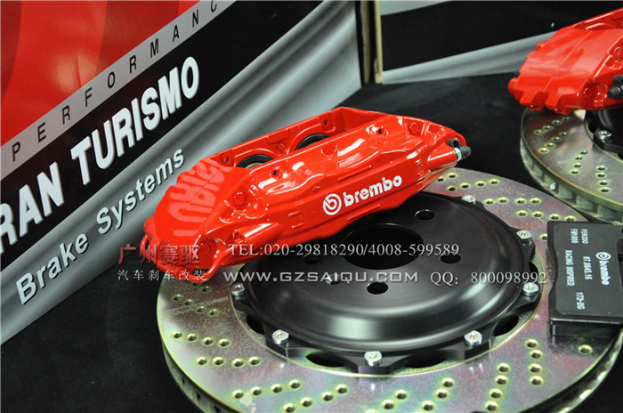大眾邁騰 速騰專(zhuān)用意大利BREMBO F50剎車(chē)套件 大四活塞卡鉗 配合加大型剎車(chē)盤(pán)